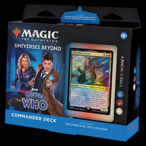 universes beyond mtg doctor who commander decks Magic: The Gathering Universes Beyond Doctor Who Commander Deck – Travelling Man UK