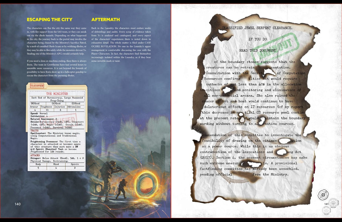 The Laundry RPG: Black Bag Jobs Reopened