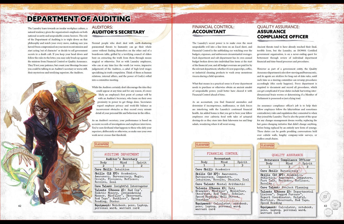 The Laundry RPG: Operative's Handbook