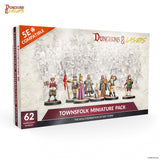 Dungeons & Lasers Miniatures Townsfolk Miniature Pack
