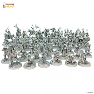 Dungeons & Lasers Miniatures Townsfolk Miniature Pack