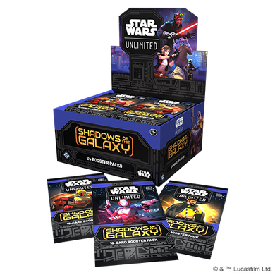 Star Wars Unlimited Shadows of the Galaxy Booster Box