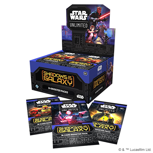 star wars unlimited booster box shadows of the galaxy Amazon.com: Star Wars: Unlimited TCG Shadows of The Galaxy PRERELEASE Box main image 0