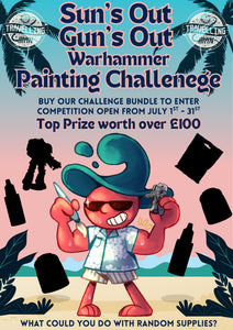 Sun's Out, Gun's Out Painting Challenge !