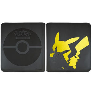 Pokémon-Elite-Serie Pikachu-Profi-Ordner mit 12 Taschen und Reißverschluss