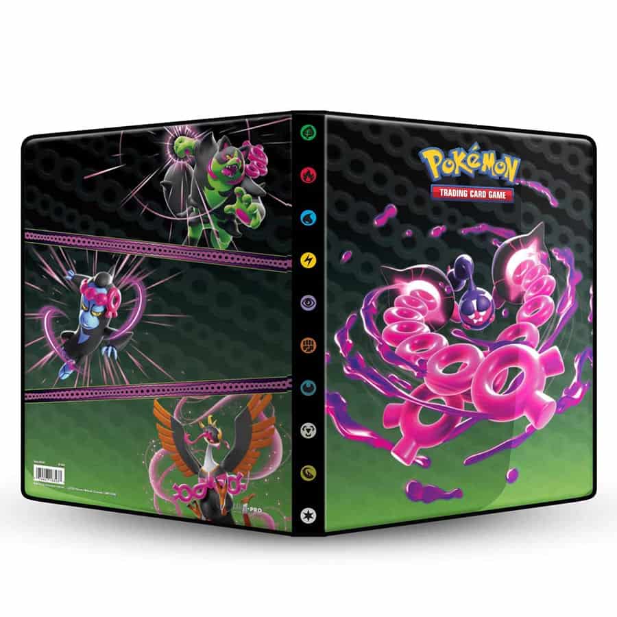 Pokémon Scarlet & Violet 6.5 Shrouded Fable Ultra Pro 9 Pocket Portfolio