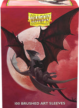 Load image into Gallery viewer, Dragon Shield Art Sleeves Valentine Dragons 2024 (100 ct)