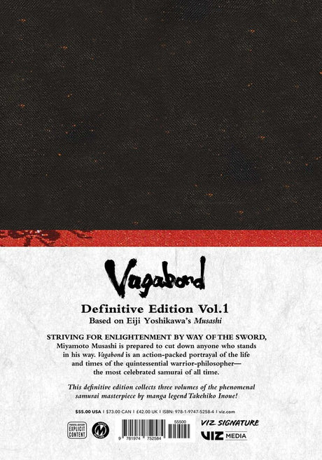 Vagabond Definitive Edition Volume 1