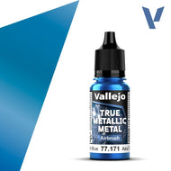 Vallejo True Metallic Metal Airbrush Sapphire Blue 18ml 77.171