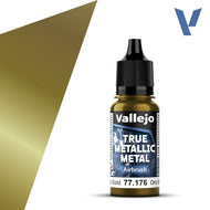 Vallejo True Metallic Metal Airbrush Greenish Gold 18ml 77.176