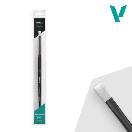 Vallejo Weathering Flat Brush