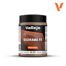 Load image into Gallery viewer, Vallejo Water Effects Muddy Water 200ml 26.221