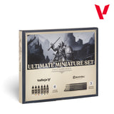 Vallejo Ultimate Miniature Set Paint & Brushes