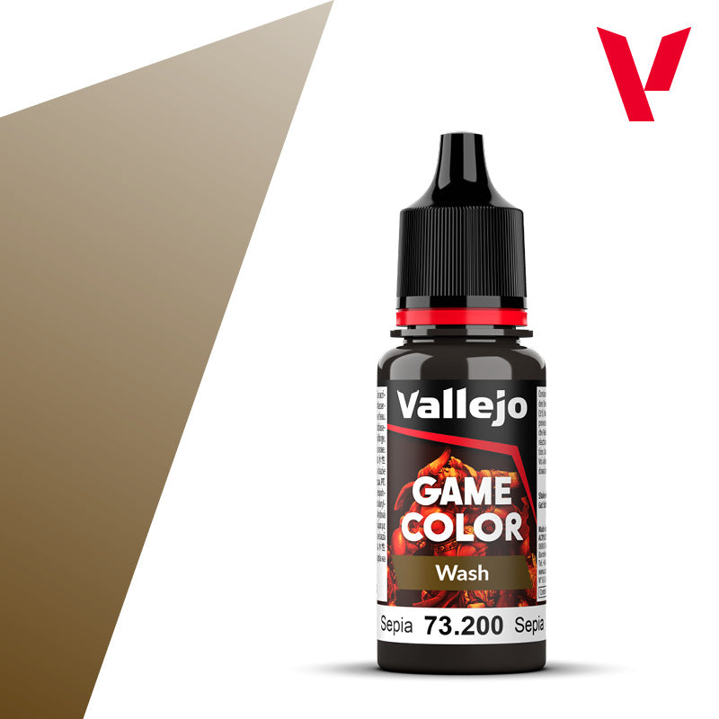Vallejo Game Color Wash Sepia 73.200 (87)