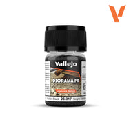 Vallejo Earth Landscape Textures Vulcan Black 0.1-2 mm 26.317