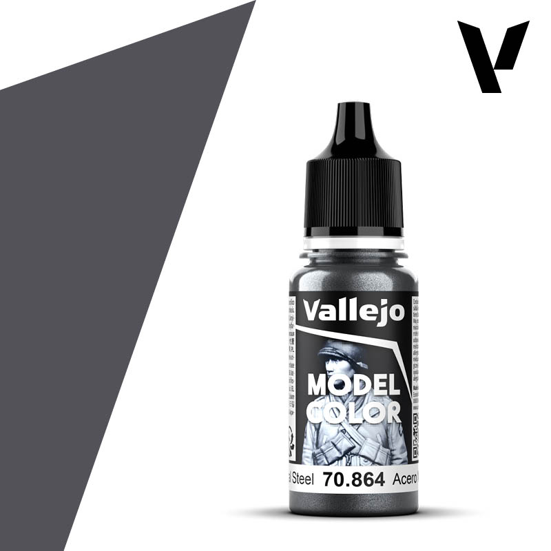 Vallejo Model Color - Natural Steel 70.864 (197)