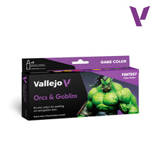Load image into Gallery viewer, Vallejo Game Color Fantasy Series - Orcs &amp; Goblins Set