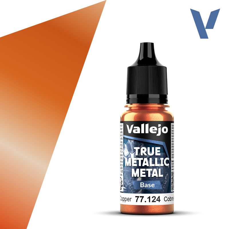 Vallejo True Metallic Metal Base Ancient Copper 18ml 77.124
