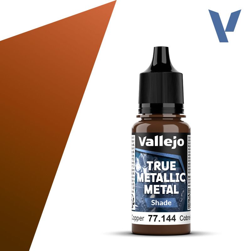 Vallejo True Metallic Metal Shade Ancient Copper 18ml 77.144