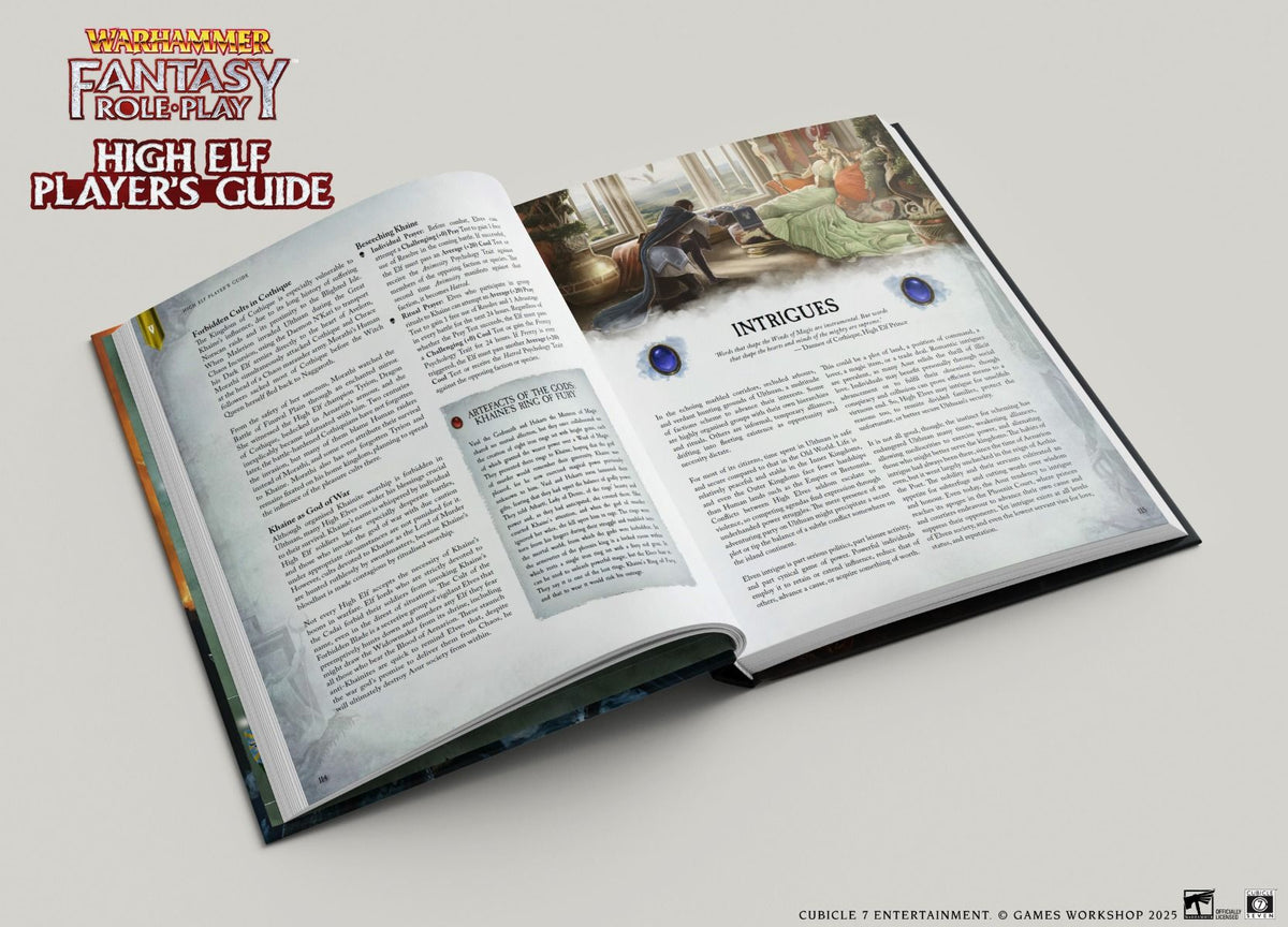 Warhammer Fantasy Roleplay: High Elf Player's Guide