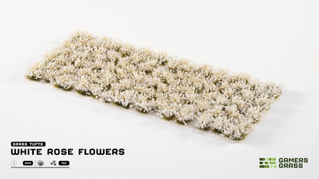 Gamers Grass White Rose Flowers