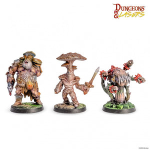 Dungeons & Lasers Miniatures Woodland Dwellers