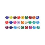 Epic Loot Box Trackers: 20mm Range 0-9 - Random Colours (9 pack)