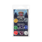 Epic Loot Box Trackers: 20mm Range 0-9 - Random Colours Runic (9 pack)