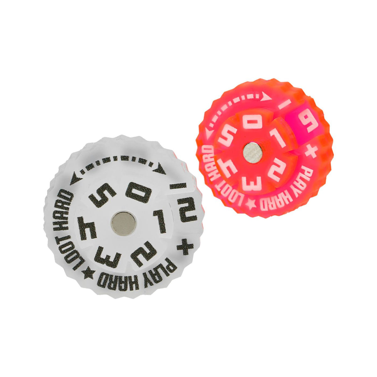 Epic Loot Box Trackers: 25mm Range 0-59 - Random Colours (5 pack)