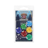 Epic Loot Box Trackers: 25mm Range 0-9 - Random Colours (7 pack)