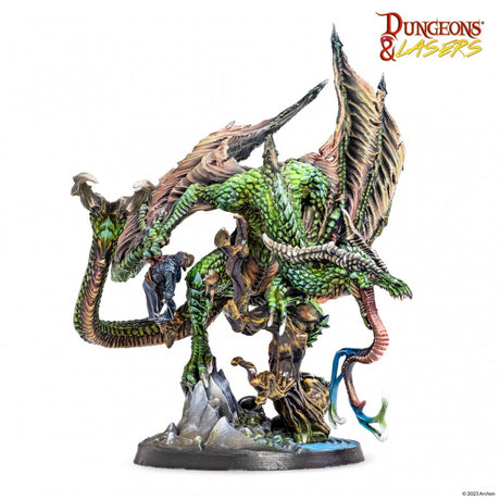 Dungeons & Lasers Miniatures Dragon Wyvern