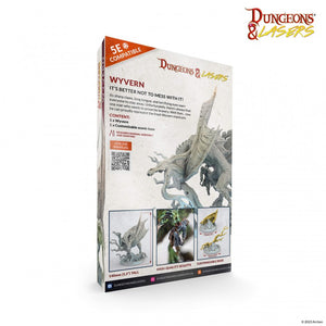 Dungeons & Laser Miniaturer Dragon Wyvern