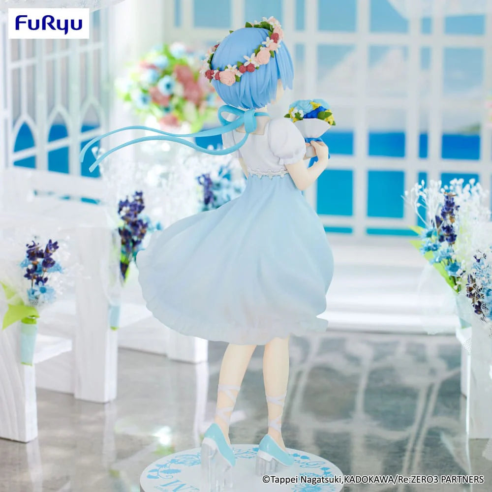 Re:ZERO Starting Life In Another World: Rem (Bridesmaid Ver.) Trio-Try-iT Statue