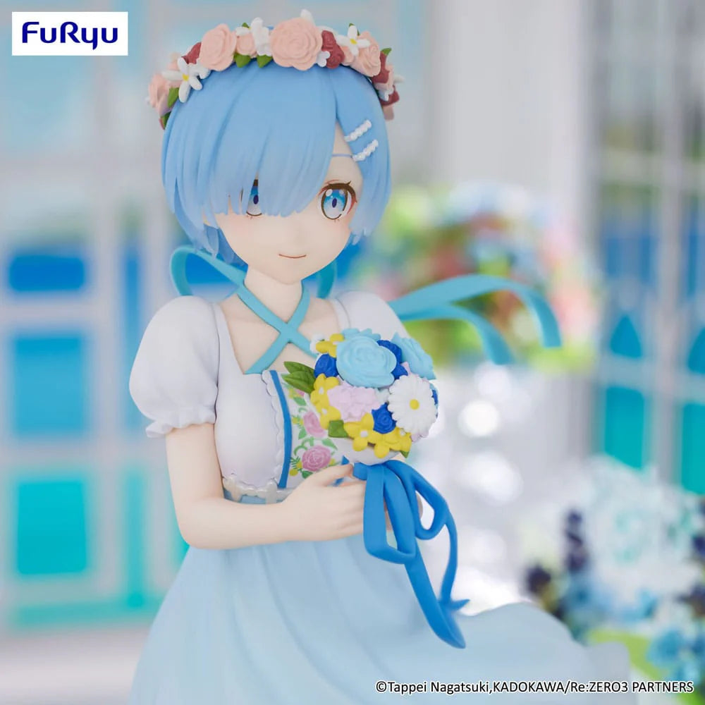 Re:ZERO Starting Life In Another World: Rem (Bridesmaid Ver.) Trio-Try-iT Statue