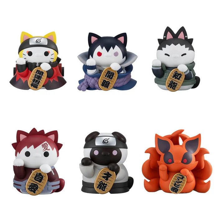 Naruto Nyaruto! Fortune Cats Naruto Uzumaki & Friends Ver. MEGA CAT PROJECT Blind Box