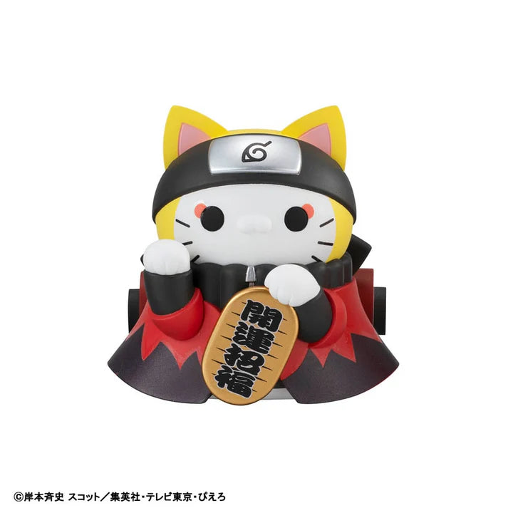Naruto Nyaruto! Fortune Cats Naruto Uzumaki & Friends Ver. MEGA CAT PROJECT Blind Box