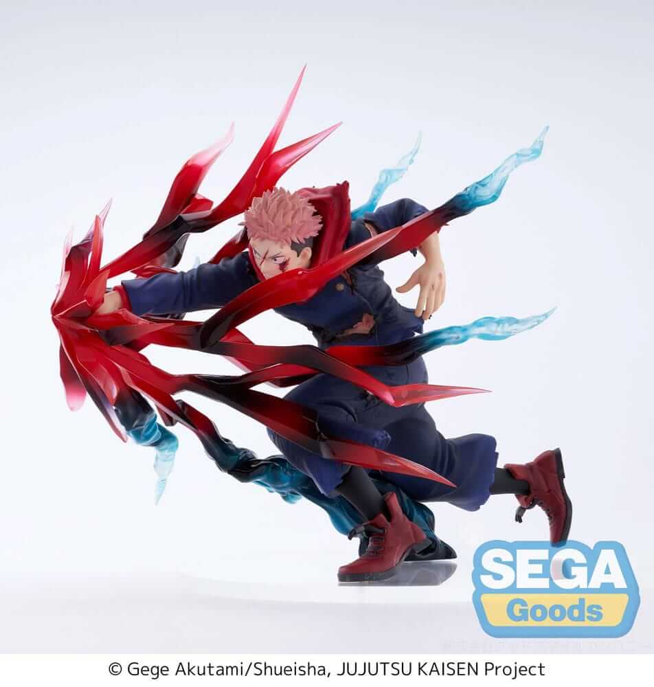 Jujutsu Kaisen Yuji Itadori Black Flash Ver. Luminasta Statue