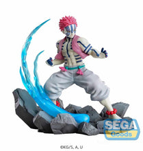 Load image into Gallery viewer, Demon Slayer Kimetsu no Yaiba: Akaza Xross Link Anime Statue