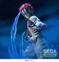 Load image into Gallery viewer, Demon Slayer Kimetsu no Yaiba: Akaza Xross Link Anime Statue