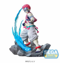 Load image into Gallery viewer, Demon Slayer Kimetsu no Yaiba: Akaza Xross Link Anime Statue