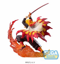 Load image into Gallery viewer, Demon Slayer Kimetsu no Yaiba: Kyojuro Rengoku Xross Link Anime Statue