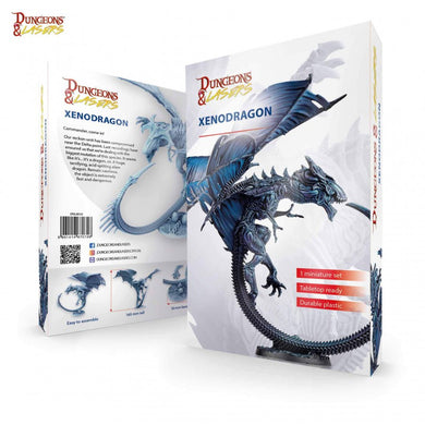 Dungeons & Lasers Miniatures Dragons Xenodragon