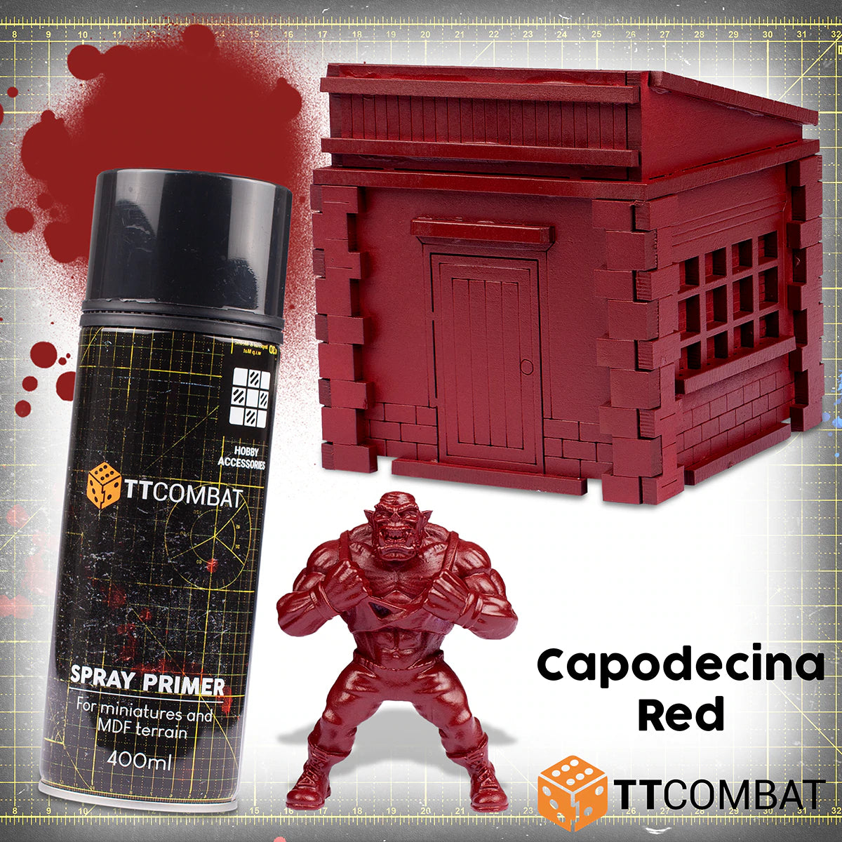 TTCombat Spray Primer - Capodecina Red