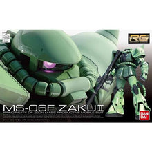 Load image into Gallery viewer, RG Zaku II MS-06F 1/144 Gundam Model Kit
