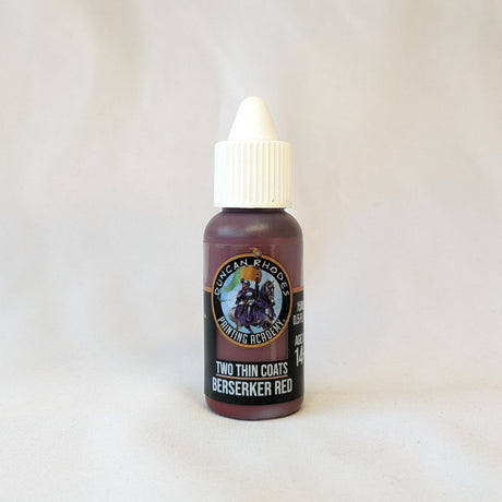 Two Thin Coats Beserker Red