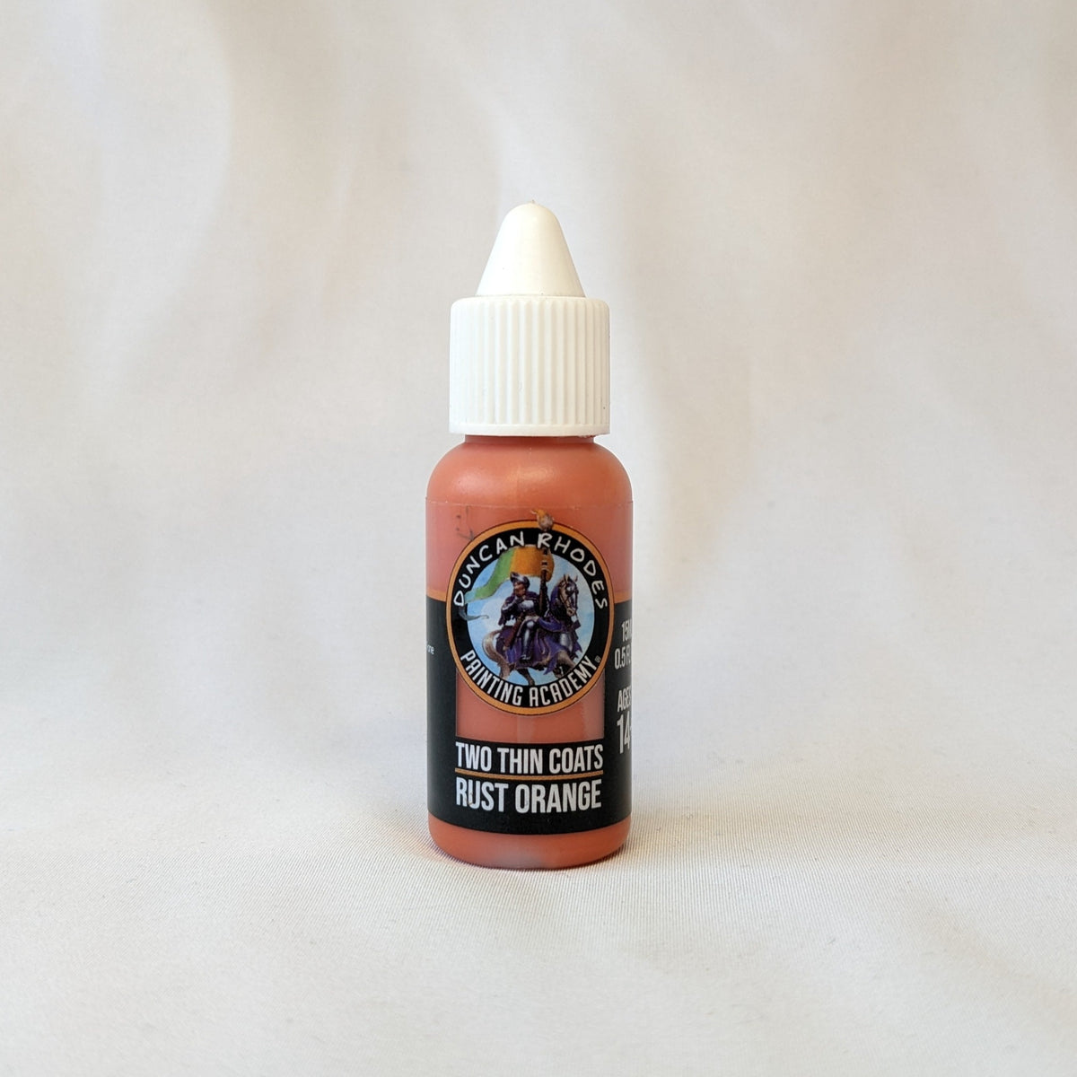 Two Thin Coats Rust Orange