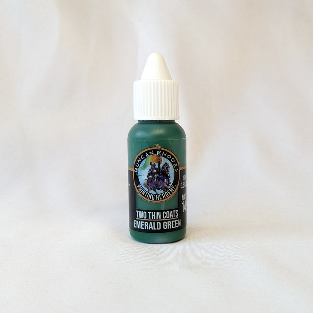 Two Thin Coats Emerald Green