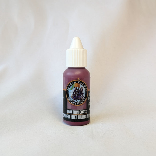 Two Thin Coats Sword Hilt Burgundy