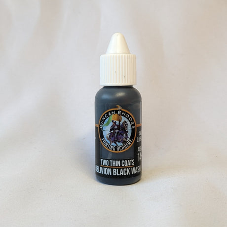 Two Thin Coats Obsidian Black Wash