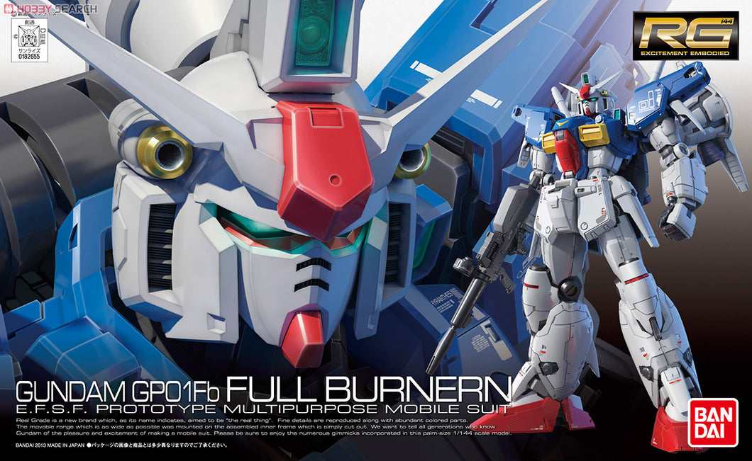 RG Gundam GP01Fb Full Burnern 1/144 Model Kit